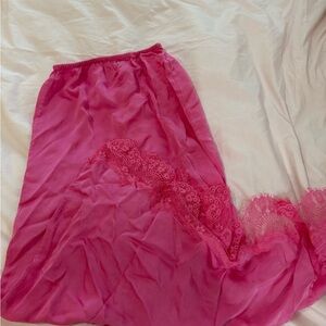 Long Pink Lace Aerie Skirt BRAND NEW WITH TAGS